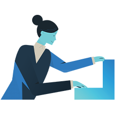 Illustration Information technology